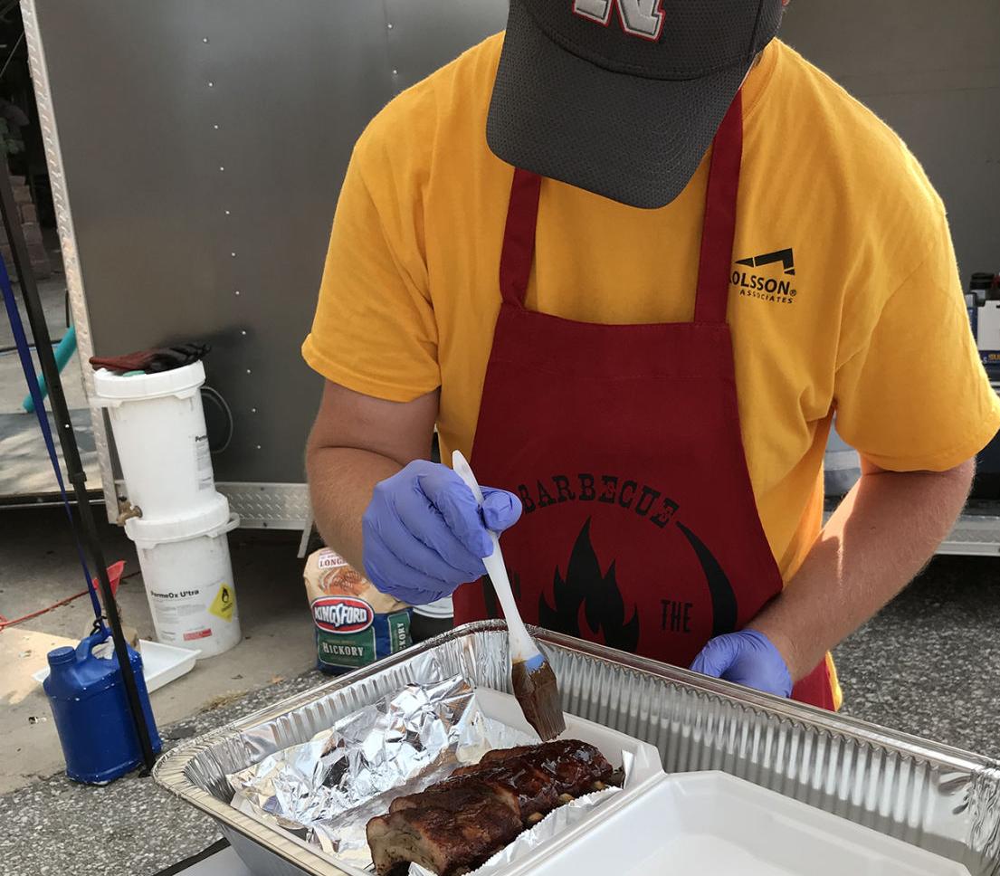 2. Barbecue on the Bricks